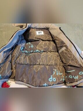 VRY Moises Frank Taupe winter jacket hooded